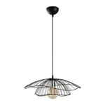 Čierne závesné svietidlo Opviq lights Tel, ø 50 cm
