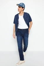 Trendyol Light Navy Blue Premium Regular Fit Flexible Fabric Jeans Denim Trousers Trendyol Light Navy Blue Premium Regular Fit Flexible Fabric Jeans Denim Trousers