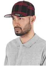 Flexfit Tartan Plaid blk/red