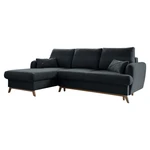 MID.YOU ROHOVÁ SEDAČKA, textil, tmavě šedá