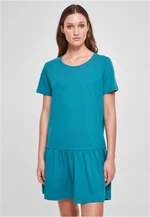 Women's dress Valance blue-green