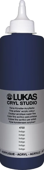 Lukas Cryl Studio Akrylová barva 500 ml Indigo