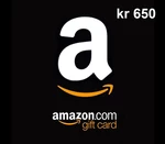 Amazon 650 kr Gift Card SE