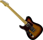 G&L Tribute ASAT Classic Bluesboy LH 3-Tone Sunburst Guitarra Semi-Acústica