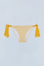 Dagi Sznurowany Żółty Dół Bikini