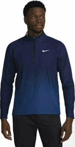 Nike Dri-Fit ADV Mens Half-Zip Top Midnight Navy/Court Blue/White L Sudadera con capucha/Suéter