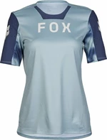 FOX Womens Defend Taunt Short Sleeve Jersey Jersey Gunmetal XS