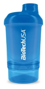 BiotechUSA ŠEJKER NANO modrý 300 ml + 150 ml