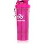 Smartshake Slim sportovní šejkr + zásobník barva Pink 500 ml