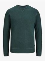 Dark Green Jack & Jones Cameron Sweater - Men