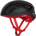 POC Omne Lite Uranium Black/Prismane Red Matt 50-56 Kask rowerowy