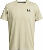 Under Armour Men's UA Logo Embroidered Heavyweight Short Sleeve Silt/Black XL Fitness koszulka
