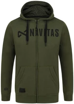 Navitas mikina core zip hoody green - m