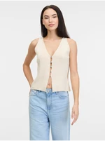 Cream women's top Guess - Women