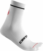 Castelli Entrata 9 Sock White S/M Cyklo ponožky