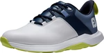 Footjoy ProLite Mens Golf Shoes White/Navy/Lime 42