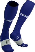 Compressport Full Socks Run Dazzling Blue/Sugar Swizzle T2 Șosete pentru alergre