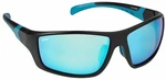Salmo Sunglasses Black/Bue Frame/Ice Blue Lenses Okulary wędkarskie