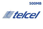 Telcel 500MB Data Mobile Top-up MX (Valid for 13 days)
