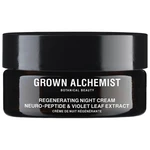 Grown Alchemist Regenerační noční krém Neuro-Peptide & Violet Leaf Extract (Regenerating Night Cream) 40 ml