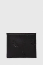 Kožená peněženka Calvin Klein Jeans černá barva, K50K511814