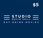 Studio Movie Grill $5 Gift Card US