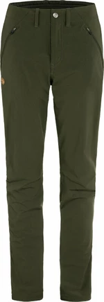 Fjällräven Abisko Trail Stretch Trousers W Deep Forest 42 Pantalons outdoor pour