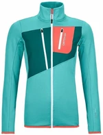Ortovox Fleece Grid Jacket W Ice Waterfall S Bluza outdoorowa