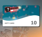 MysteryOpening 10 USD Gift Card
