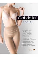 Gabriella 717 Secret shaper plus 20den Punčochové kalhoty 5 grafitová (tmavě šedá)