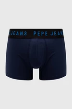 Boxerky Pepe Jeans 2-pak pánske, tmavomodrá farba