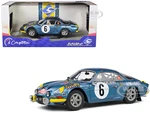 Alpine A110 1600S 6 Jean-Claude Andruet - Pierre Pagani "Rallye Montecarlo" (1972) "Competition" Series 1/18 Diecast Model Car by Solido