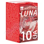 Wellion LUNA testovací proužky pro měření kyseliny močové 10 kusů