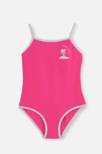 Dagi Fuchsia Piping Swimsuit