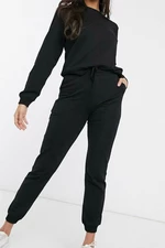 Know Women's Black Cotton Pajamas Set