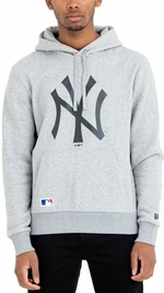 New York Yankees MLB Team Logo Hoody Light Grey 2XL Mikina