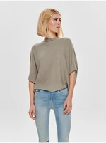 Beige loose sweater top Jacqueline de Yong