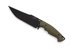 Nôž Legio IX Hydra Knives® – Čierna čepeľ, Olive Green  (Farba: Olive Green , Varianta: Čierna čepeľ)