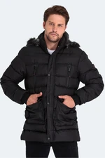 Slazenger HARVIE KTN Mens Jackets Black