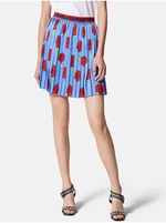 Blue women's floral pleated skirt Versace Jeans Couture - Women's Blue women's floral pleated skirt Versace Jeans Couture - Women's