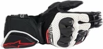 Alpinestars SP-8 V3 Air Gloves Black/White/Bright Red 3XL Motoros kesztyűk