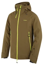 Husky  Gambola M dk. khaki, M Pánska lyžiarska bunda