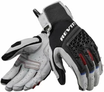 Rev'it! Gloves Sand 4 Light Grey/Black S Rękawice motocyklowe
