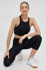 Športová podprsenka Calvin Klein Performance Essentials čierna farba, jednofarebná