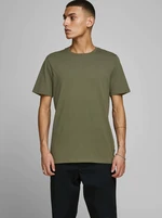 Khaki basic T-Shirt Jack & Jones Organic - Men