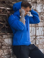 Men's hoodie light blue Dstreet z