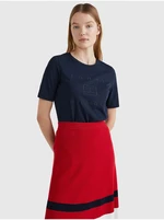 Dark blue women's T-shirt Tommy Hilfiger - Women