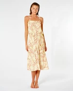 dress Rip Curl PLAYABELLA MIDI DRESS Light Yellow