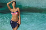 Swimwear Marina Blu Scuro M-290 navy blue-red (118) As in the picture