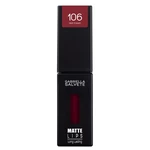 GABRIELLA SALVETE Tekutá rtěnka Matte 106 Red Moon 4,5 ml